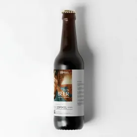Amber Color Longneck Beer Bottle 10